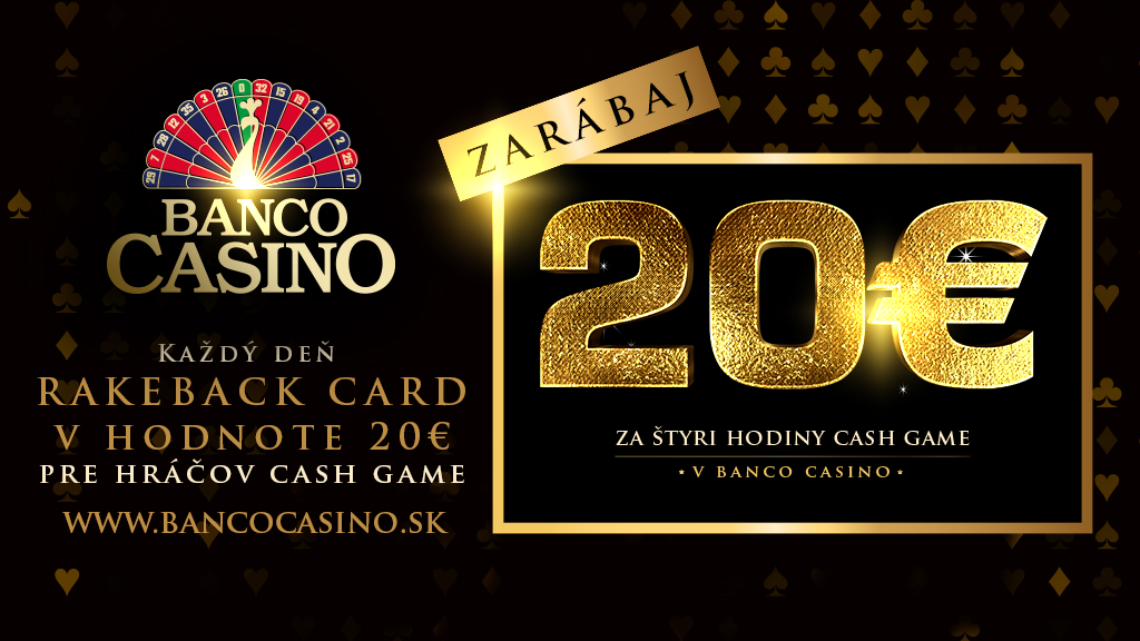 Cash Game - Rakeback 20€ denne!