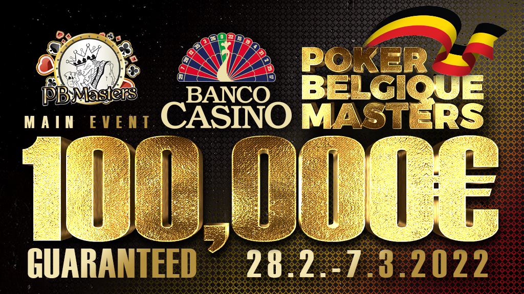 Belgique Poker Masters 100.000€ GTD ovládne začiatok marca!