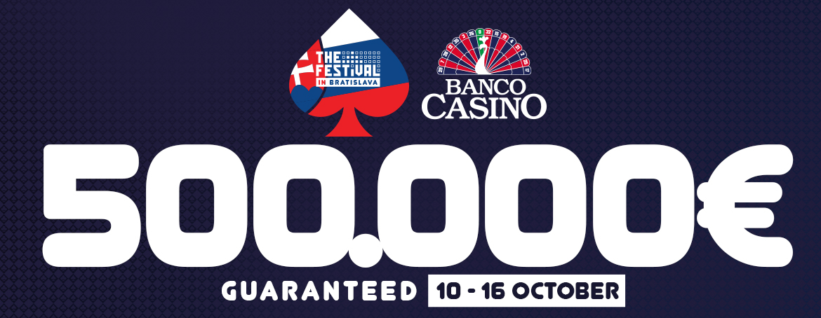 The Festival Main Event Day 1/B 500.000€ GTD (2x RE)