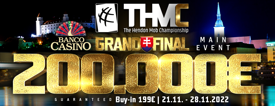 The Hendon Mob Championship GF ME Day 1/C 200.000€ GTD (2xRE)