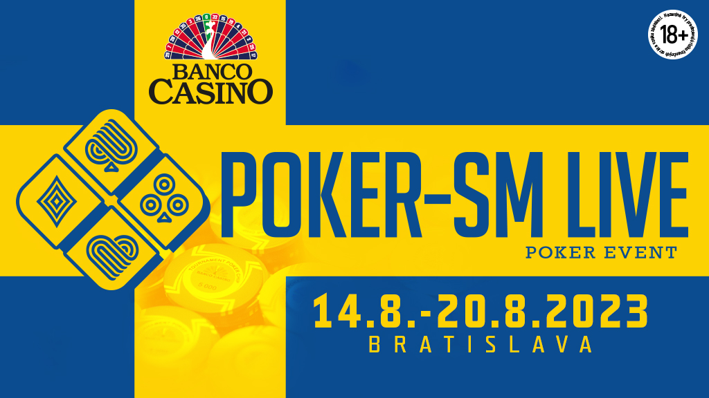 Schwedische Pokermeisterschaften wieder im Banco Casino – im August 2023!