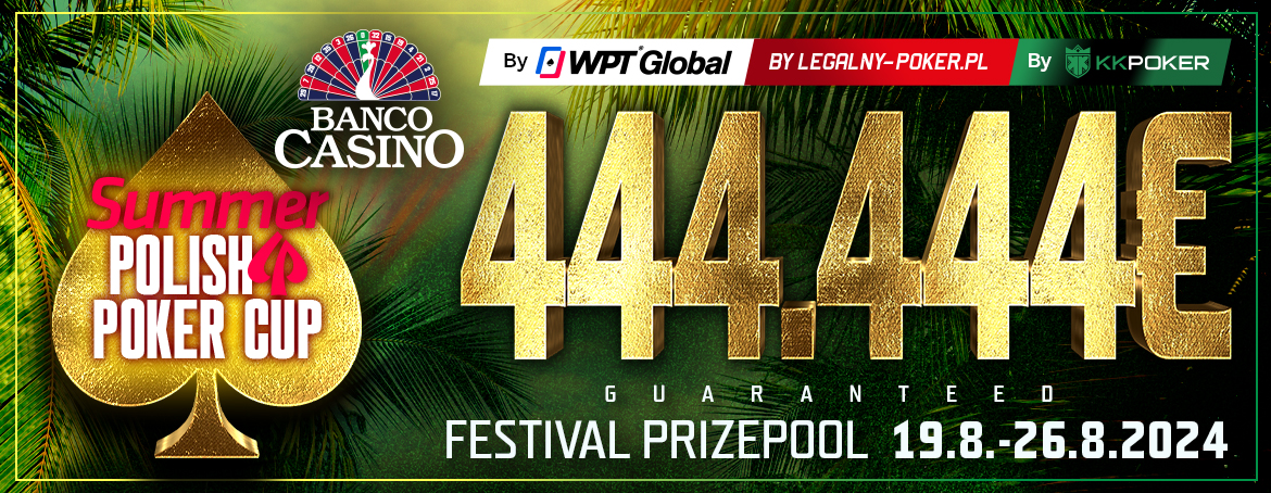Tretie vydanie Polish Poker Cup v auguste prinesie 444.444€ GTD!