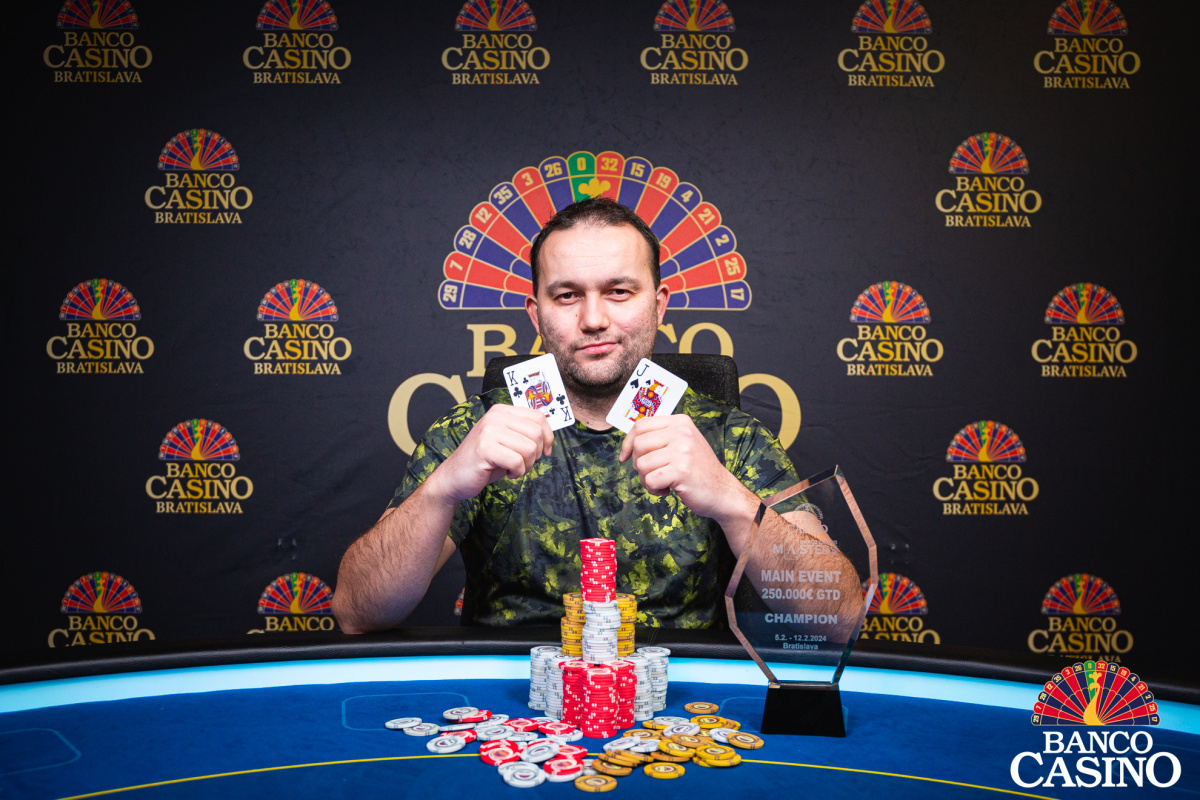 Mladen Stojanovic becomes the champion of Masters #37 for 41,450€!