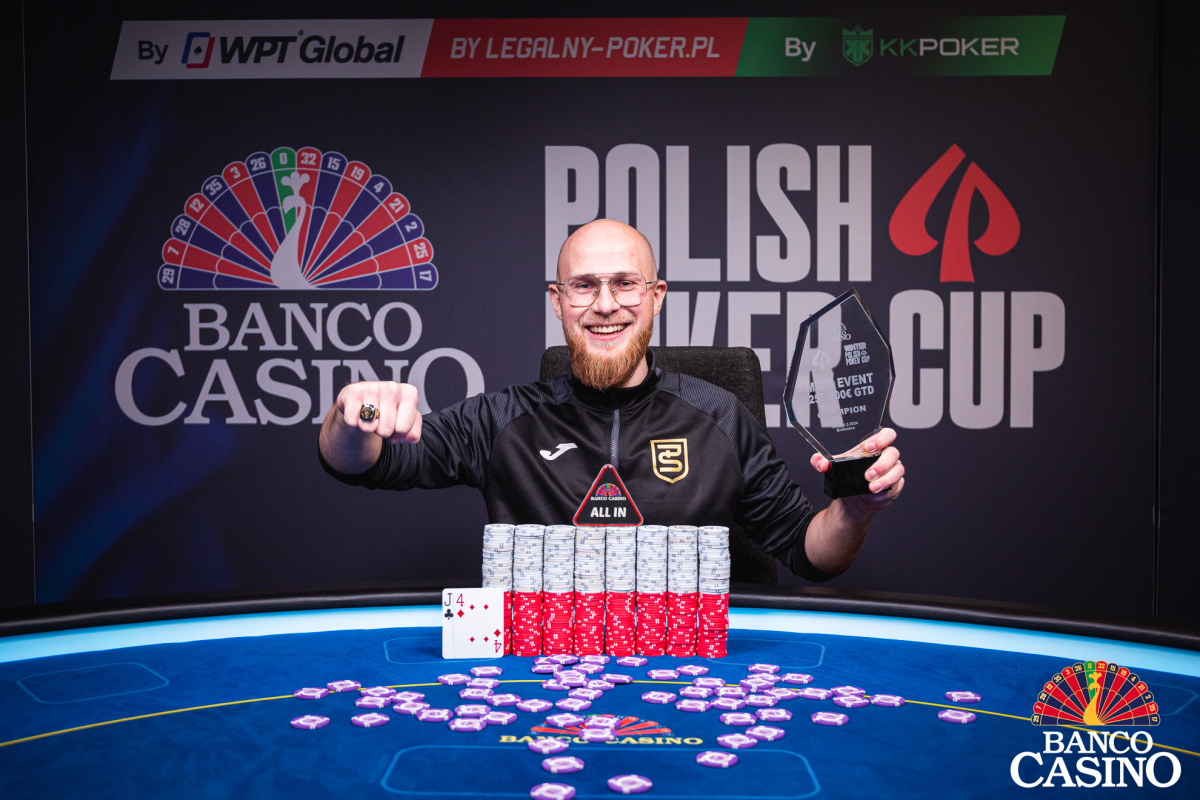Stanislaw Renke ist der Sieger des Winter Polish Poker Cup im Banco Casino für € 77.345!