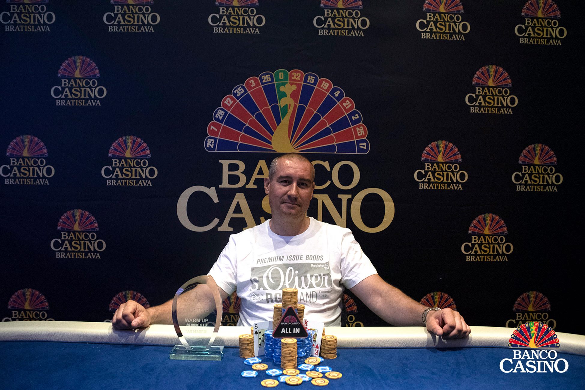 Gabriel Ižo bez dealu vyhral Banco Casino Masters Warm Up za 4,250€!