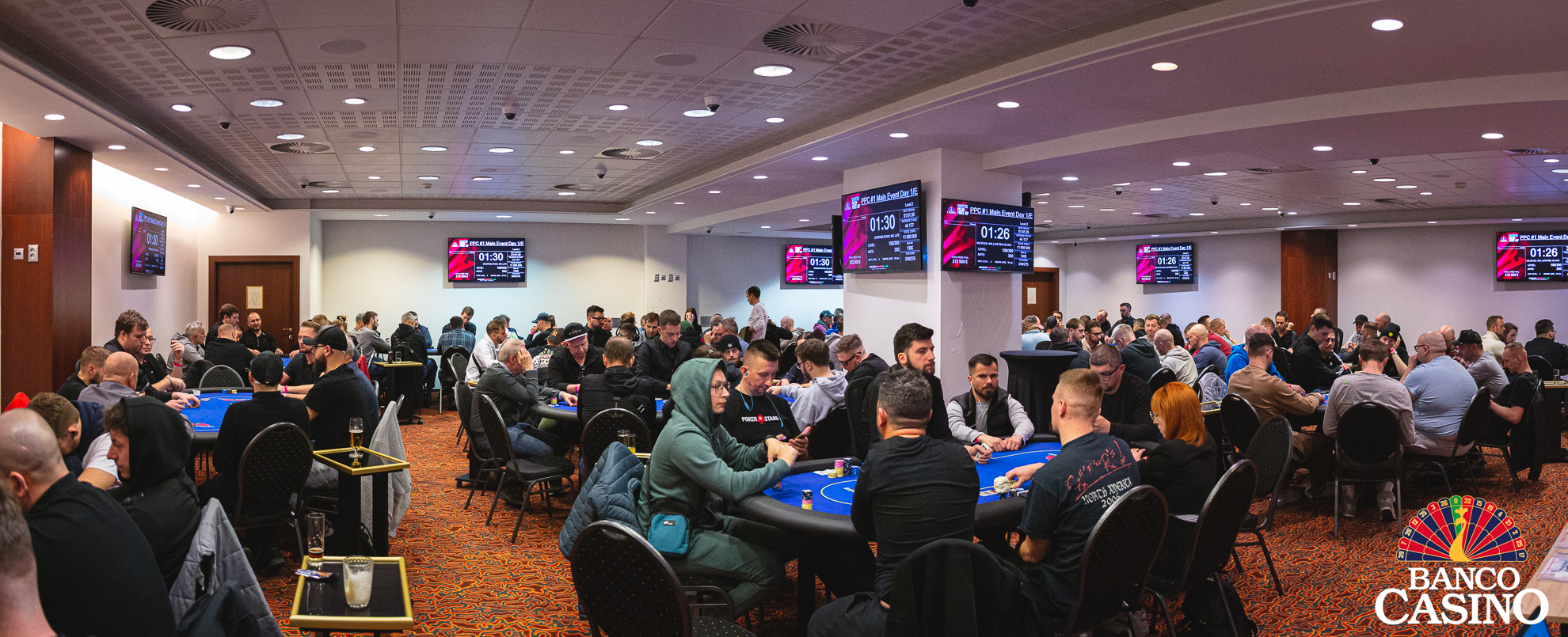 POKER COMMUNITY FROM ALL OVER THE WORLD AT BANCO CASINO ATTACKS RECORDS!
