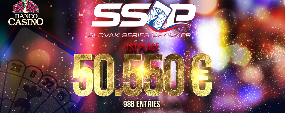 Šampión Main Eventu Slovak Series Of Poker si odnesie 50.550€ - posledných 16 hráčov v hre!