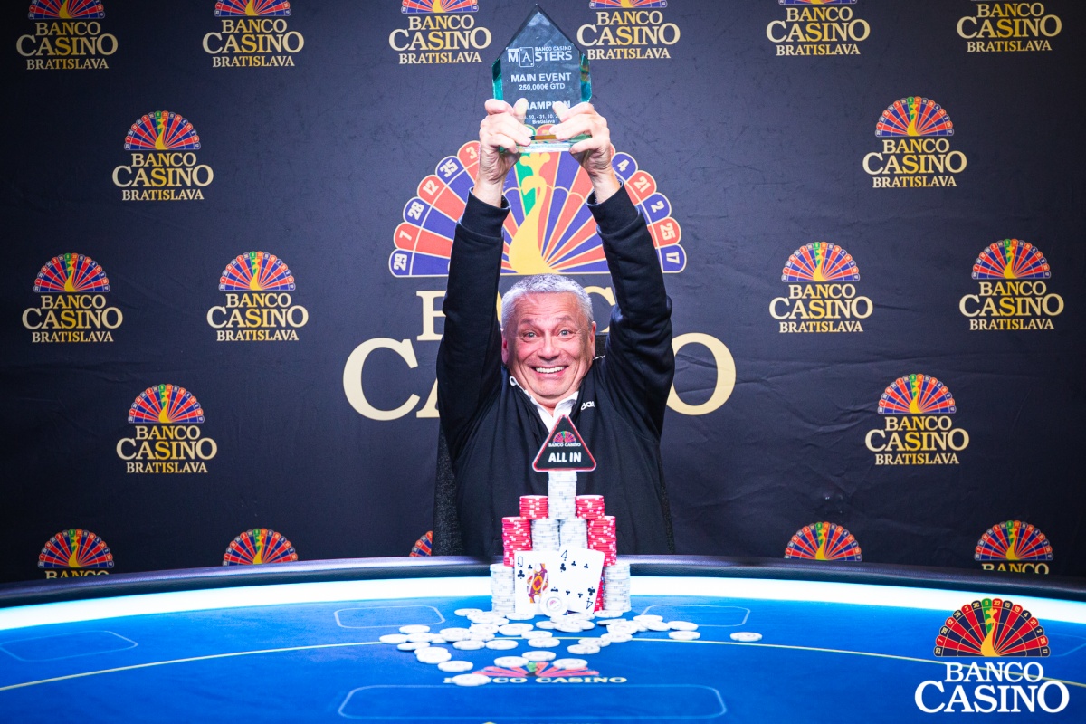 Šampiónom Banco Casino Masters #31 sa stal Gyoergy Takacs a odniesol si z Banco Casino 40.044€!