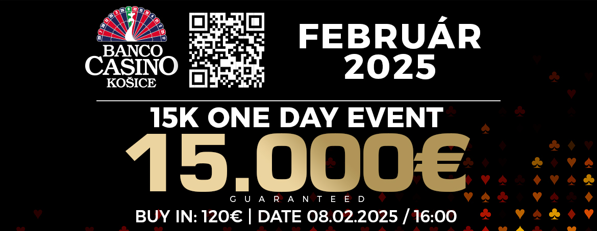 15K ONE DAY EVENT - 15.000€ GTD