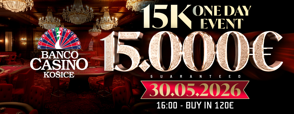 15K ONE DAY EVENT - 15.000€ GTD