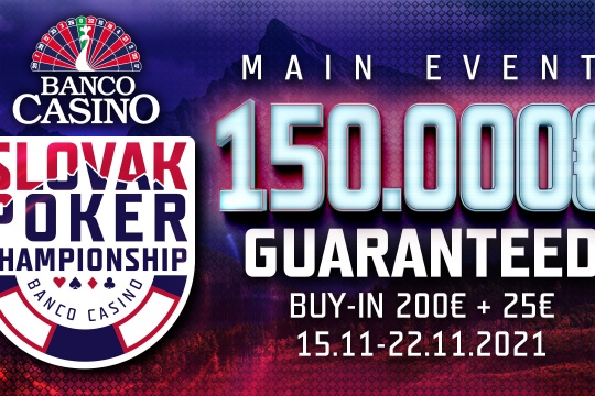 Slovak Poker Championship Warm Up 50.000€ GTD